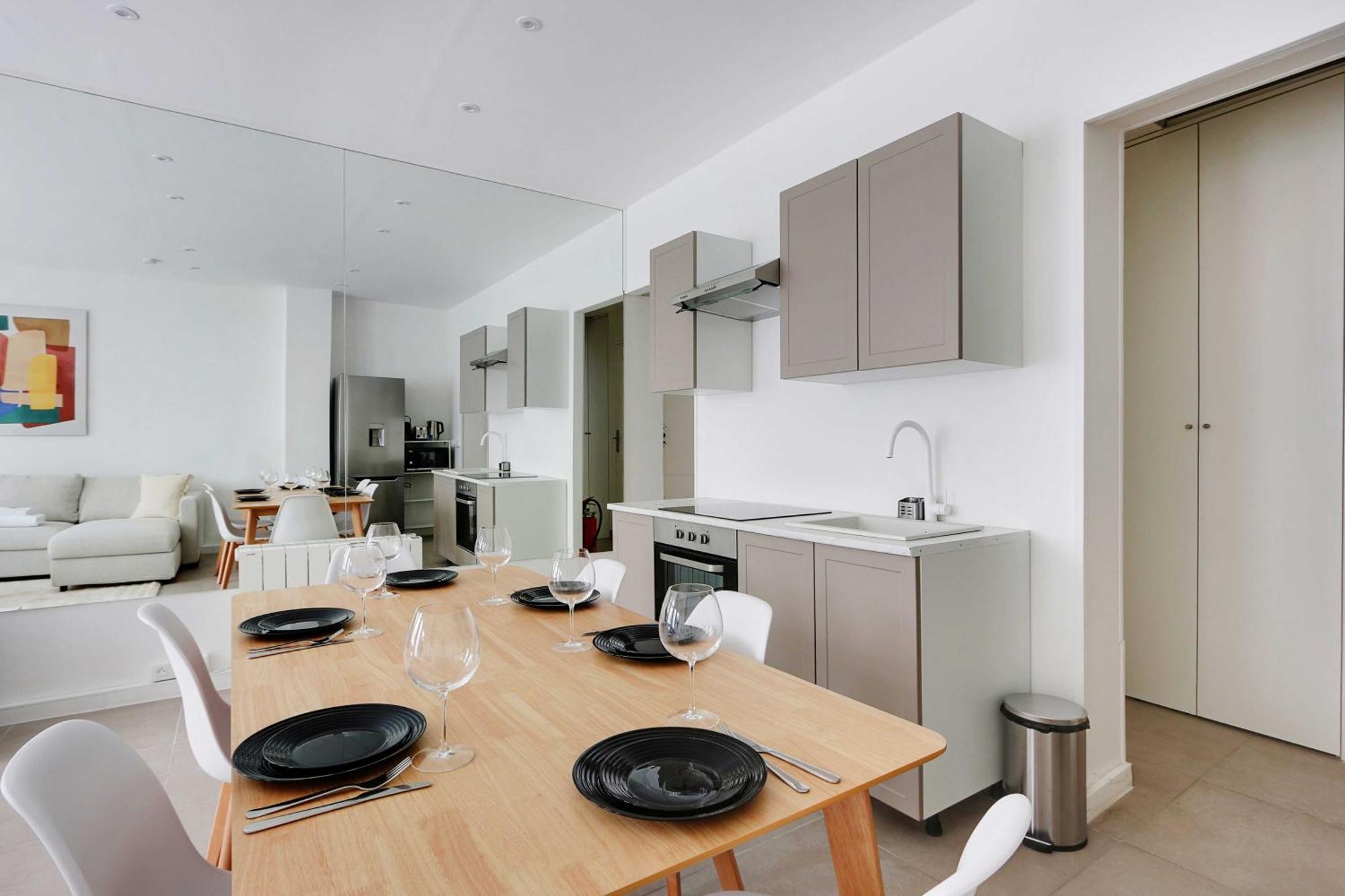 Cosy - 1br-6p - Batignolles Parijs