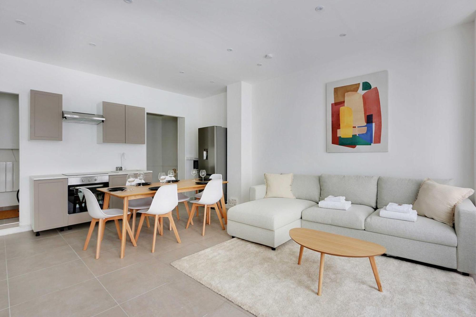 Cosy - 1br-6p - Batignolles Appartement